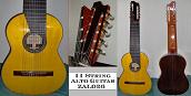 11 String Alto Guitar (ZAL026) - Fourth instrument for  
client in Rogaland, Norway